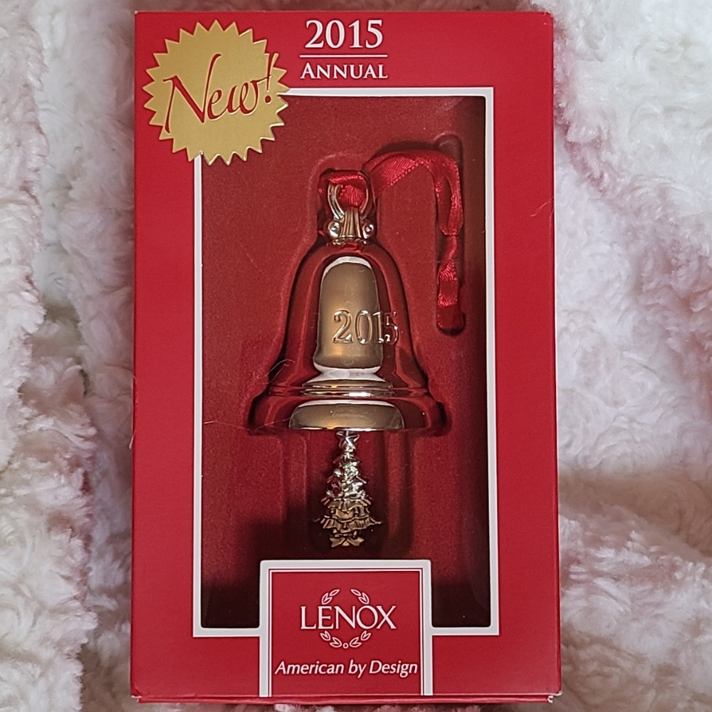 Lenox 2015 Annual Silver Bell Ornament